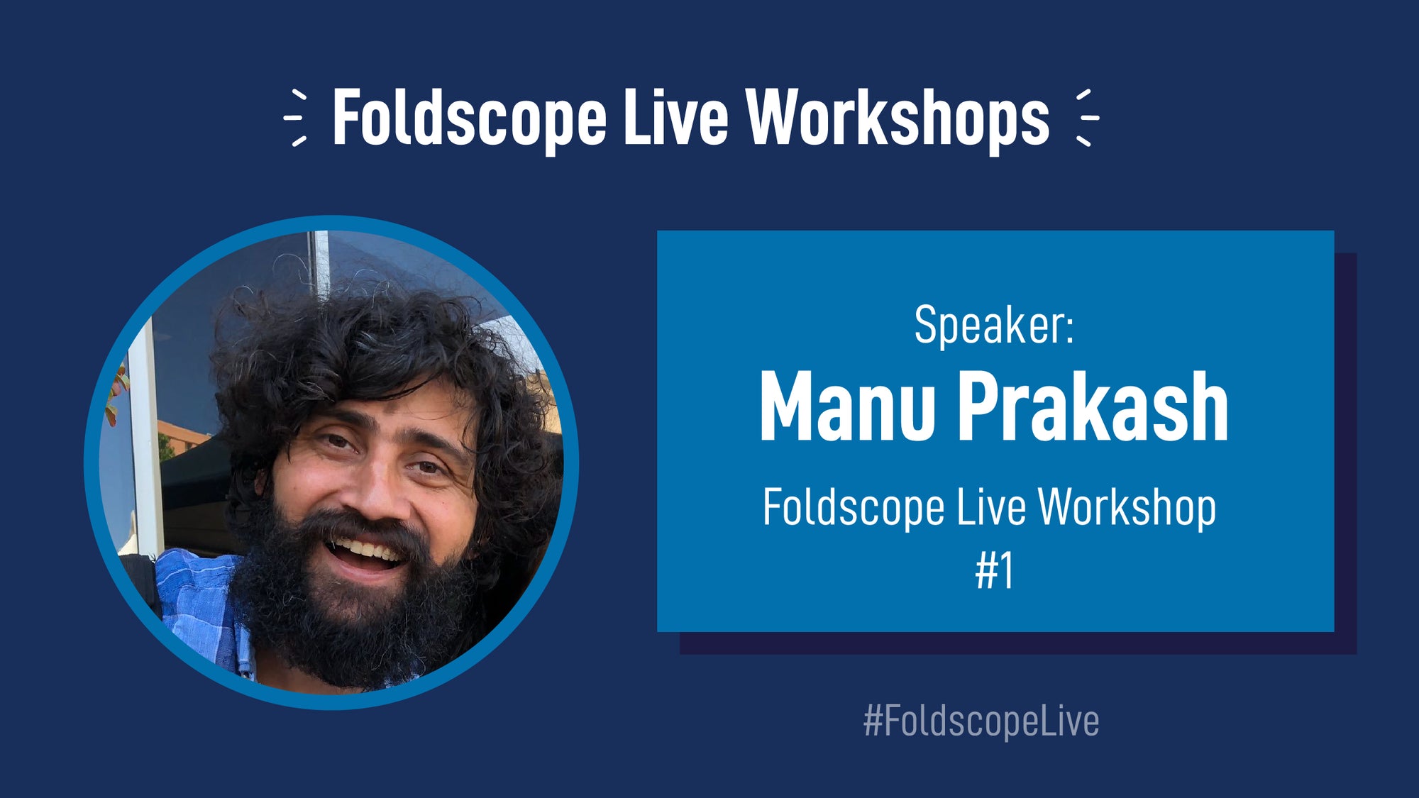 Manu Prakash On Foldscoping From Home (In A Tent!)