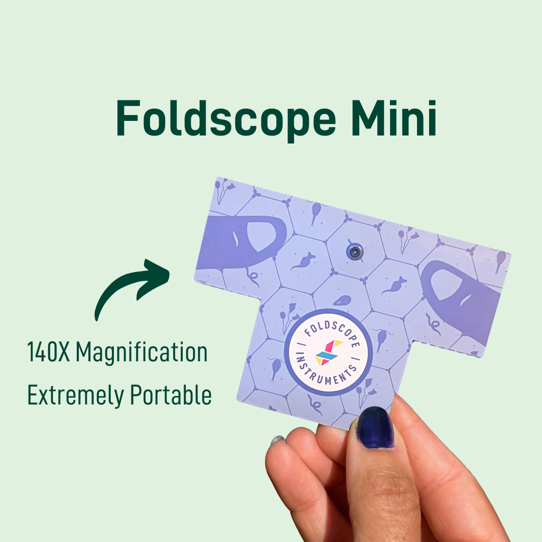 Large Mini Classroom Kit (100 Foldscope Mini Paper Microscopes)