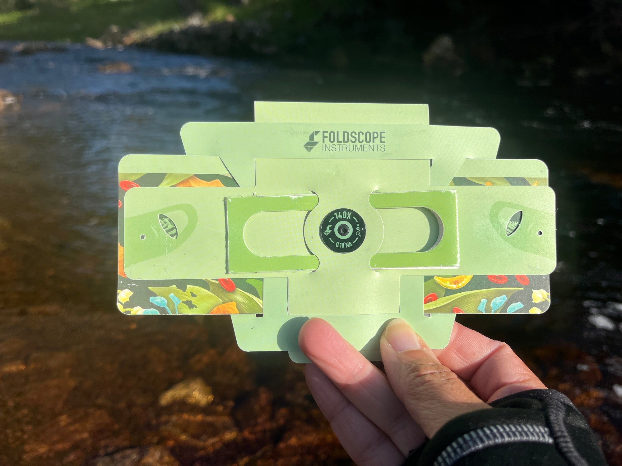 Foldscope Explores… Foldscoping On Vacation!
