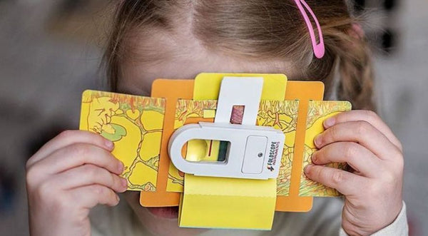 Paper Microscope Ruler A Paper Microscope: How Does A Foldable Microscope Work? - Foldscope ...