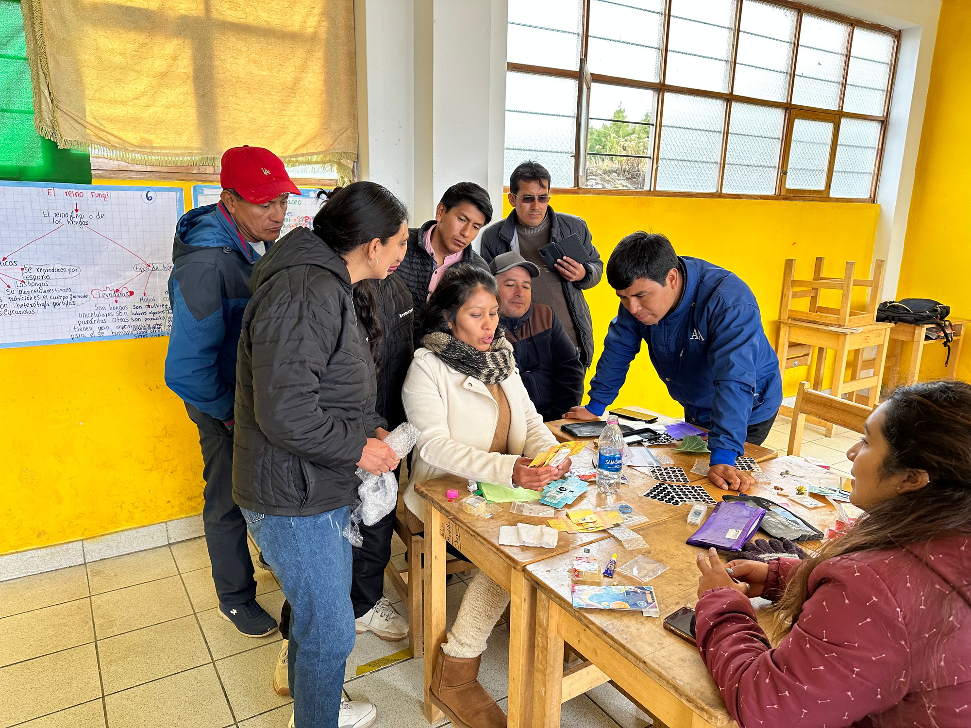 In-person workshops in Cajamarca, Peru