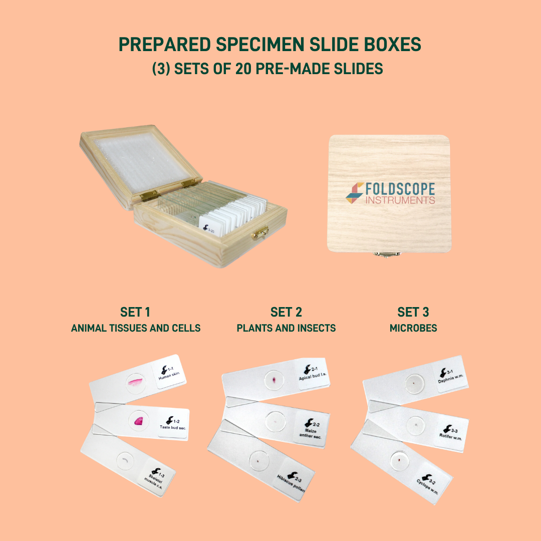 Advanced Microscopy Add-on for Foldscope 2.0 Bundle (US Market Only)