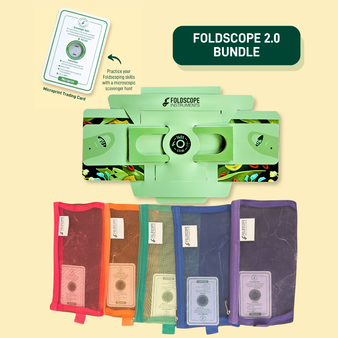 Foldscope 2.0 Bundle for K-12 Educators (US Market Only)