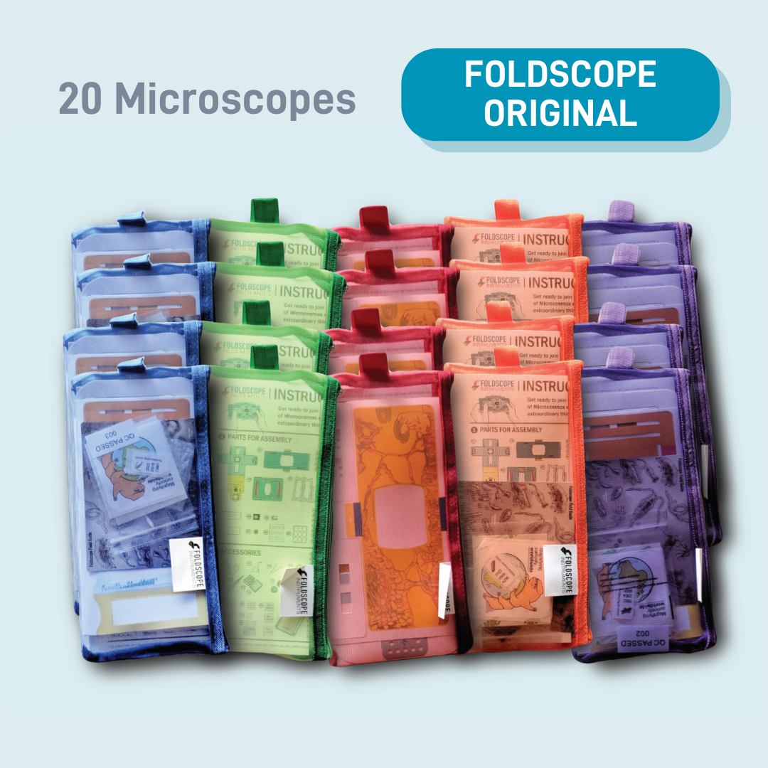 Basic Classroom Kit (20 Foldscope Paper Microscopes) - Foldscope ...