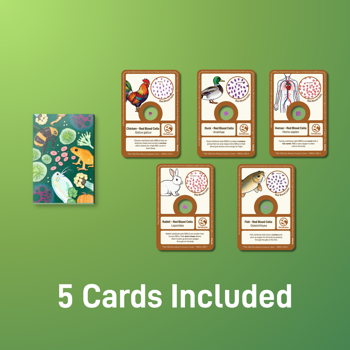 MicroRealms Explorer Cards - Series 4  NEW!