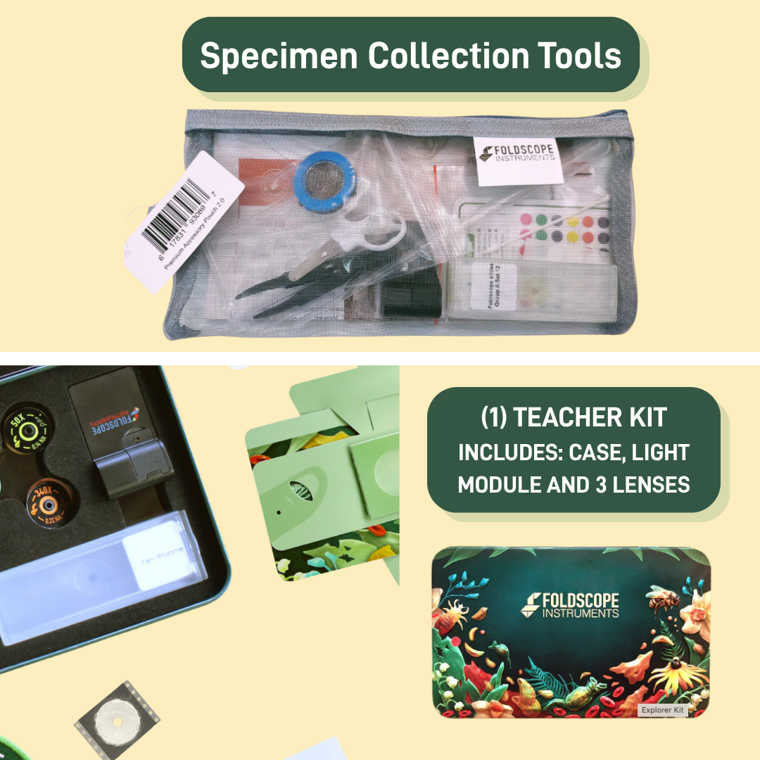 Foldscope 2.0 Bundle for K-12 Educators (US Market Only)