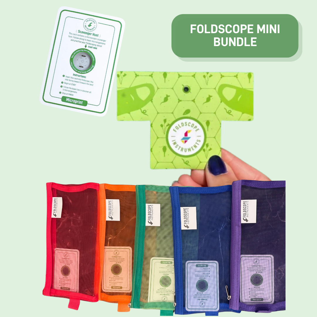 Foldscope Mini  Bundle for K-12 Educators (US Market Only)