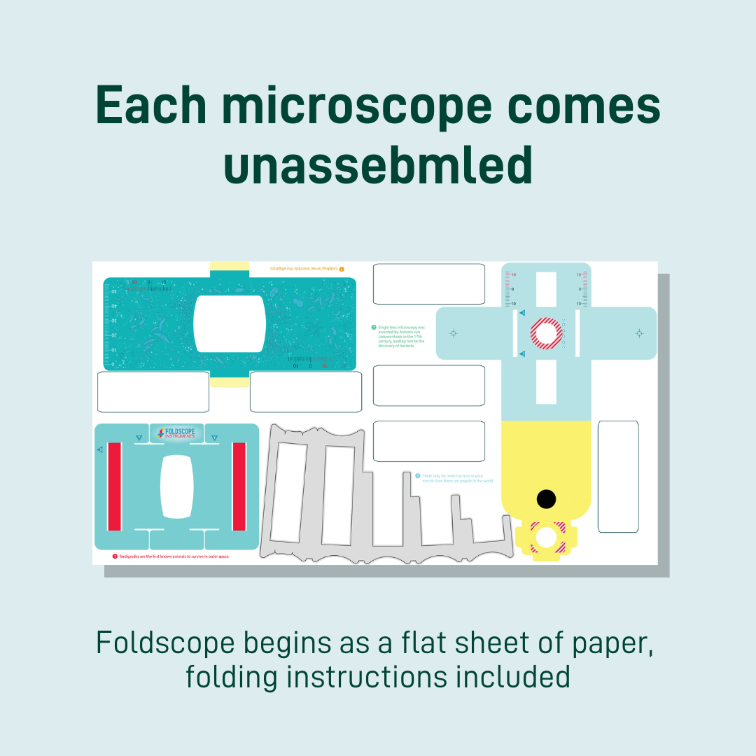 Basic Classroom Kit (20 Foldscope Paper Microscopes) - Foldscope ...