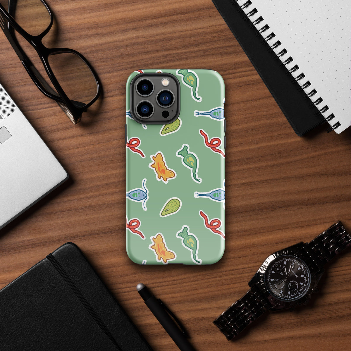 Light Green Microcosmic Case for iPhone®
