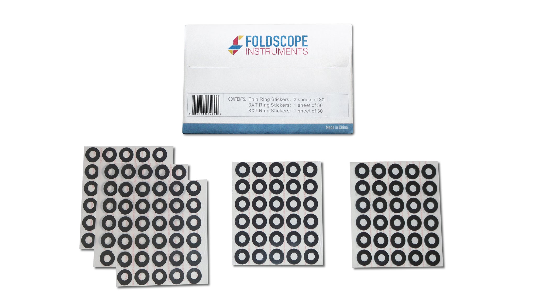 Ring Stickers (150 stickers) - Foldscope Instruments, Inc.