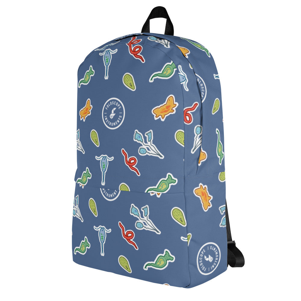 Microbe Backpack - Blue