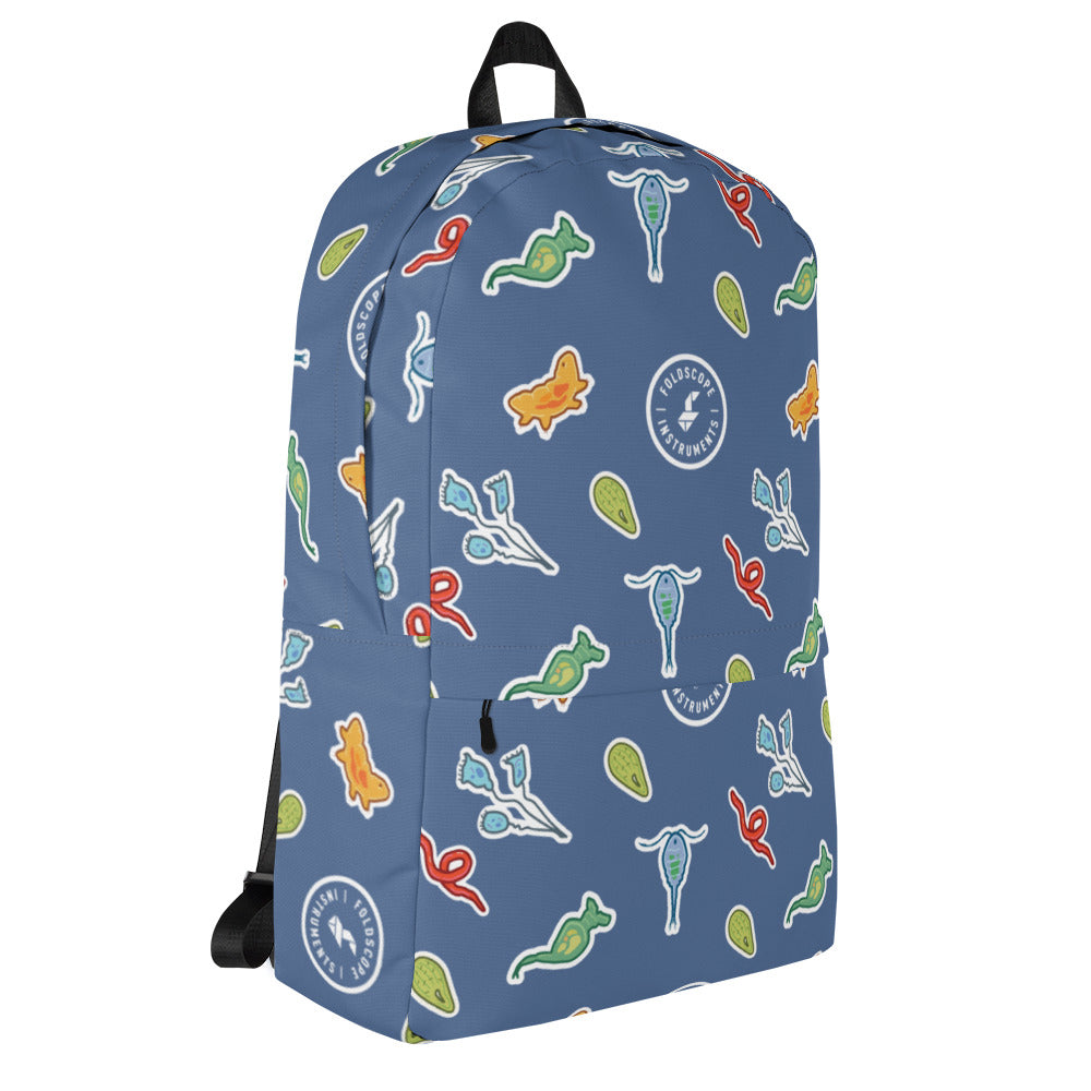 Microbe Backpack - Blue