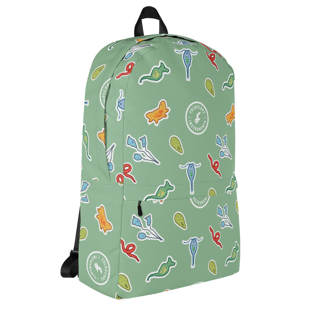 Microbe Backpack - Light Green